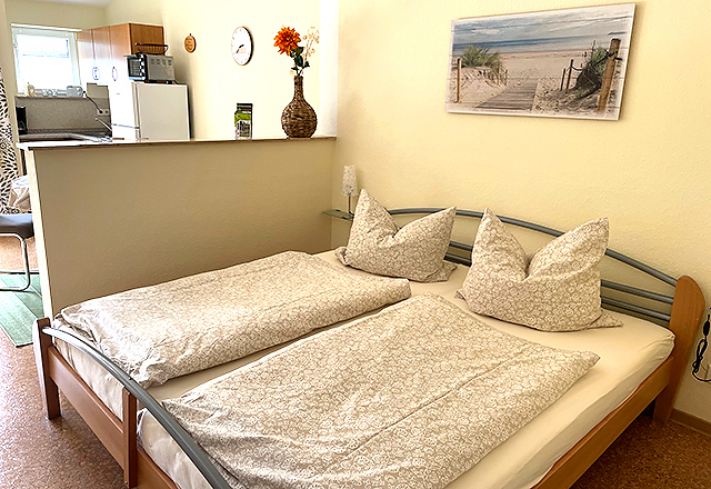 Ferienwohnung Spreeblick - Doppelbett